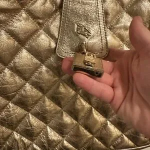 Burberry | Bags | Burberry Y2k Gold Quilted Womens Bag Burberry | Bags | Burberry Y2k Gold Quilted Womens Bag